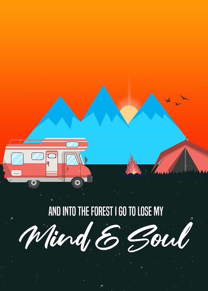 Mind And Soul Camper Decor