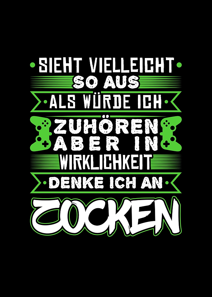 Zocken Gamer Gaming