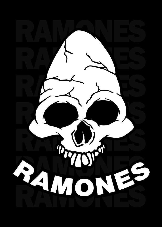 Ramones Skull