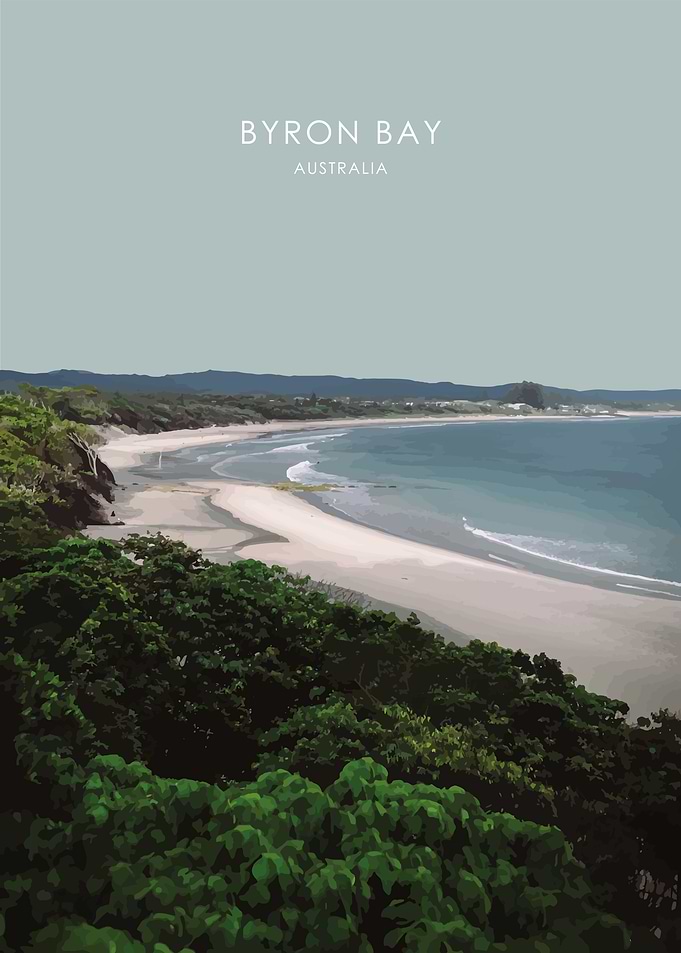 Byron Bay Beach Australia