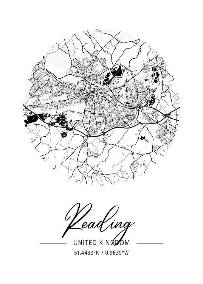 Reading Area City Map