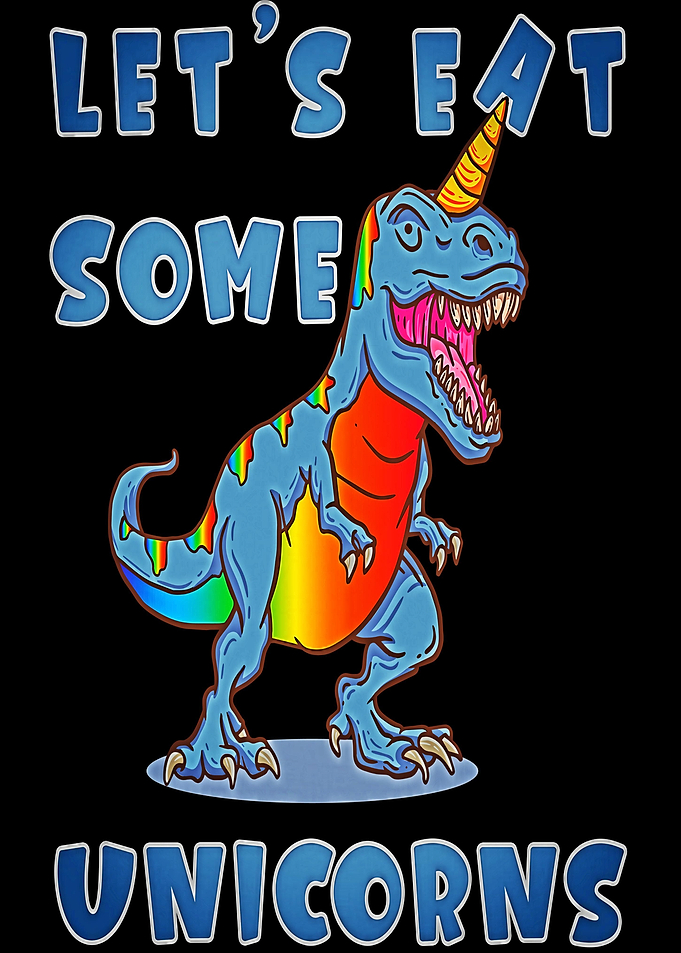 Dinosaur Halloween Unicorn