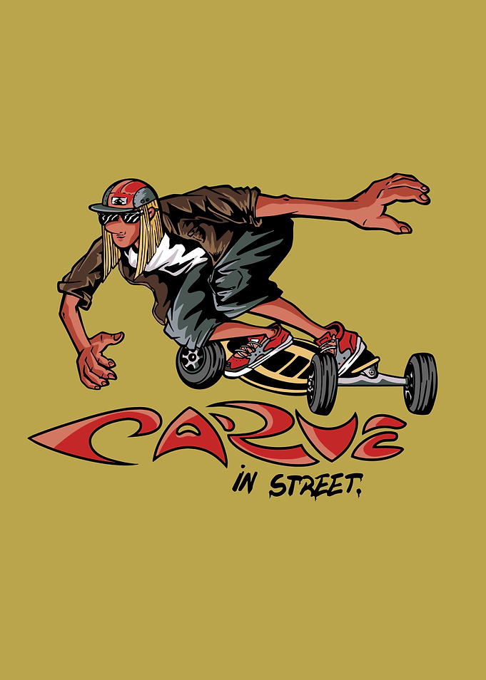 Carve in Street Carveboard