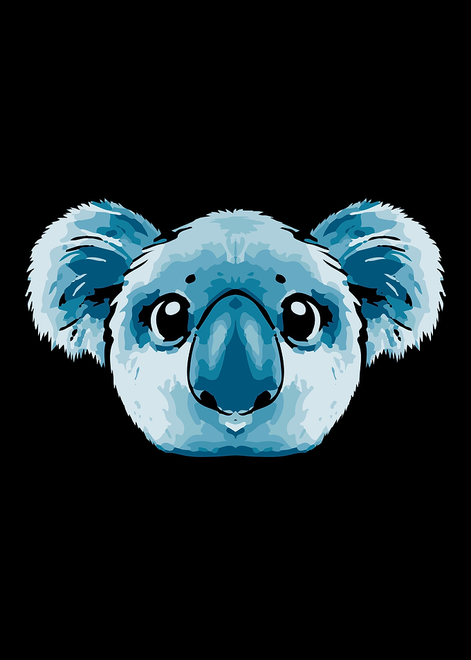 Koala Bear Face