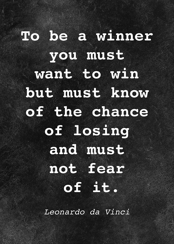 Leo da Vinci Quote D025
