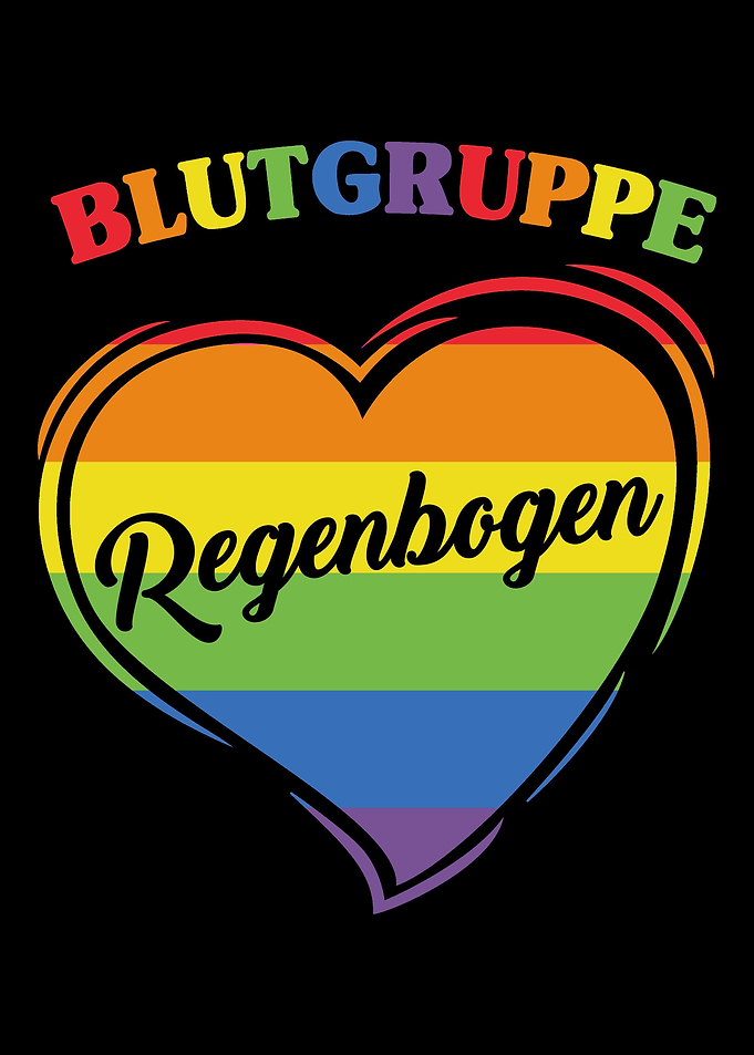 Blutgruppe Rainbow LGBT