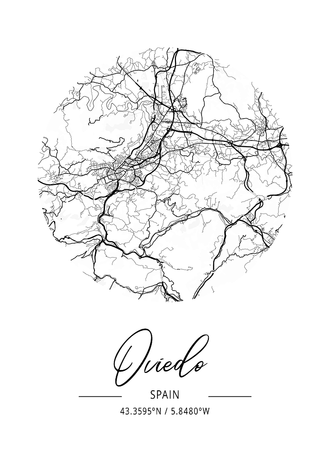 Oviedo Area City Map