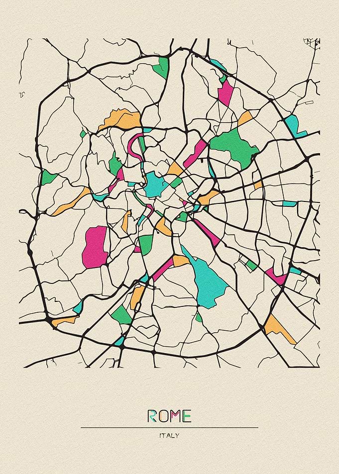 Rome Map