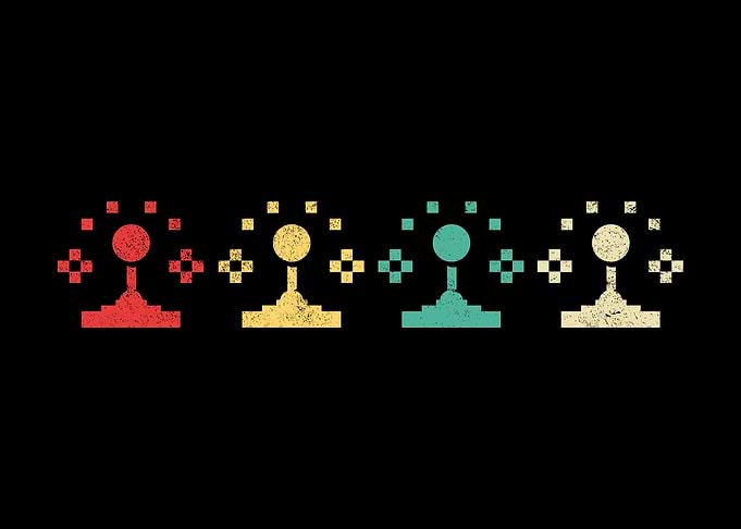 Retro 80s Arcade Game Vint