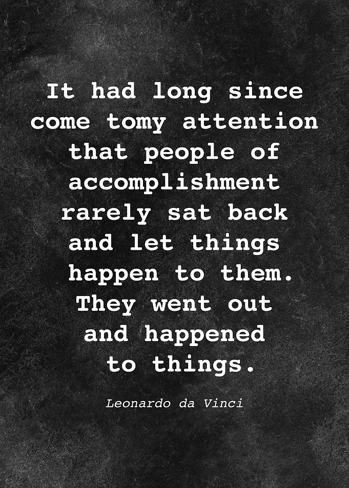 Leo da Vinci Quote D026