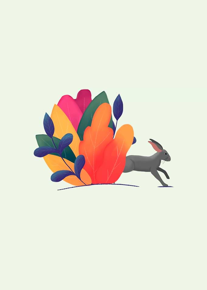 Hop little rabbit