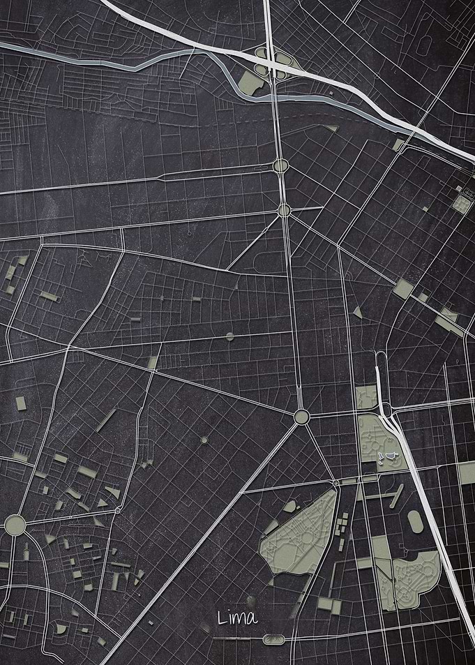 Lima Downtown Map