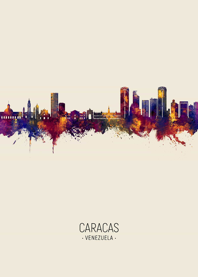 Caracas Skyline Venezuela