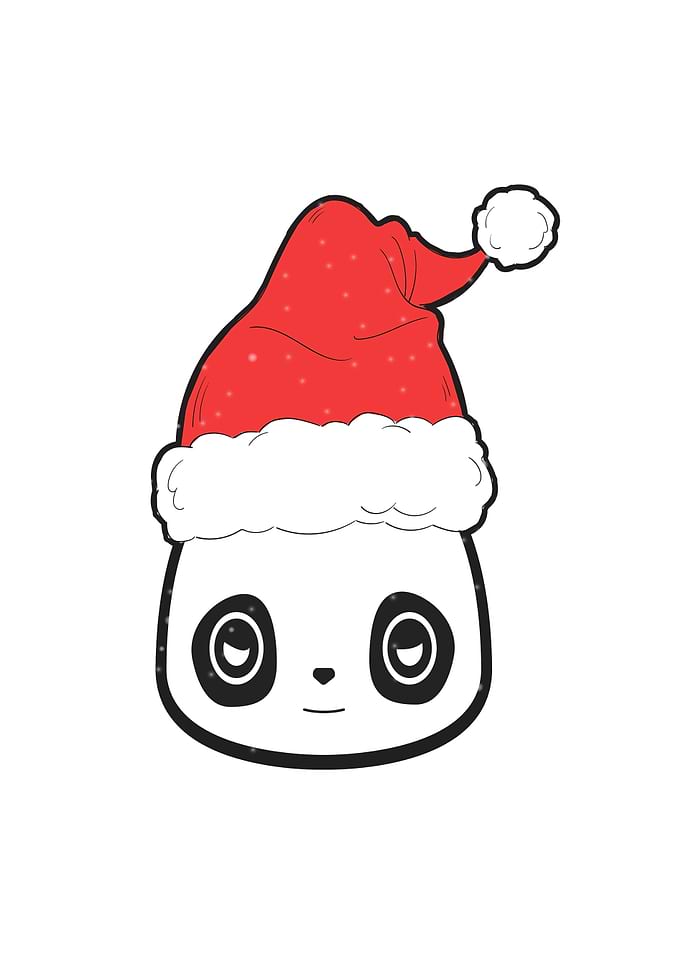 Christmas Panda