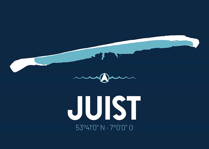 Juist Map Design