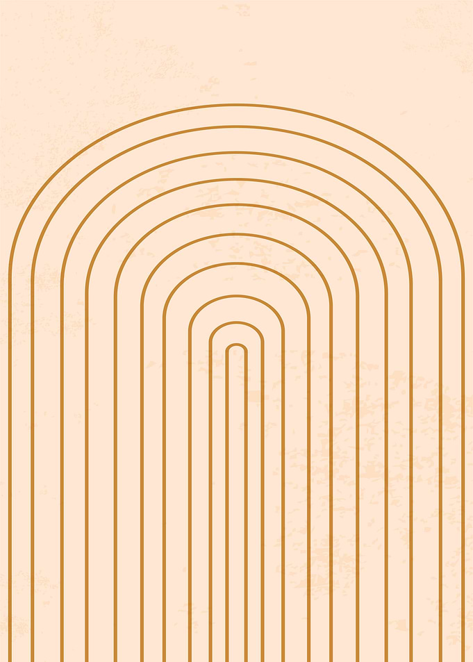 Terracotta Arch Midcentury