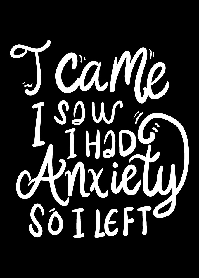 I Had Anxiety Anxious Pers