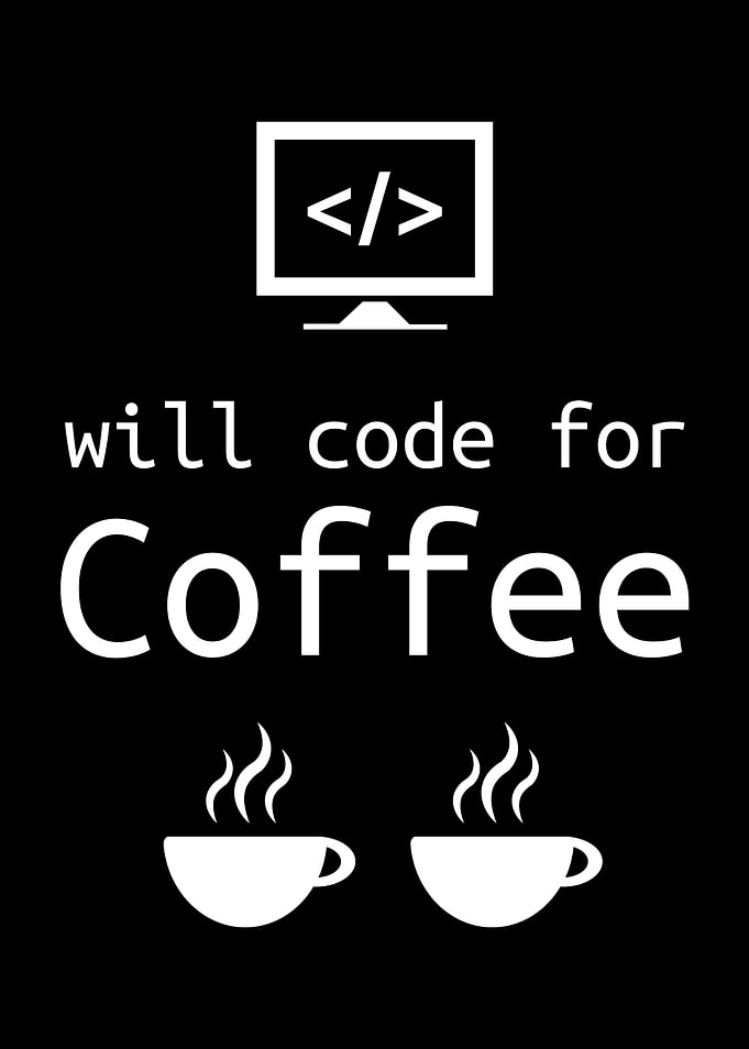 Will Code for Coffee Gift