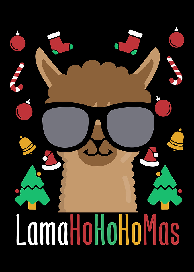 Christmas Animal Lama