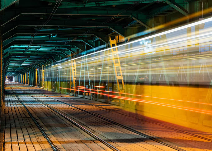 Old Bridge By Night