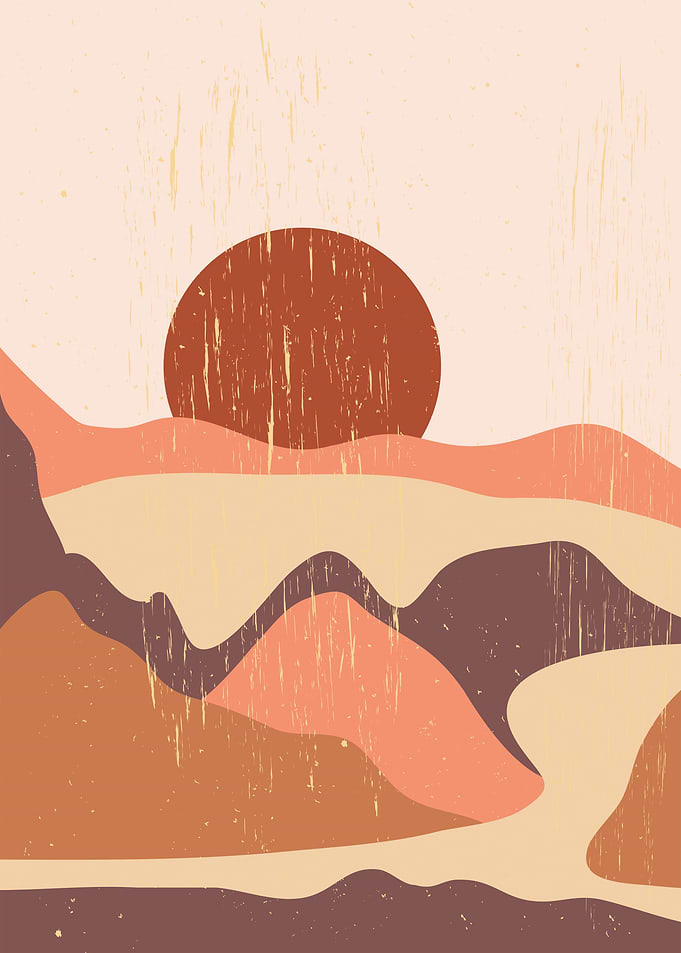 Sunset Desert