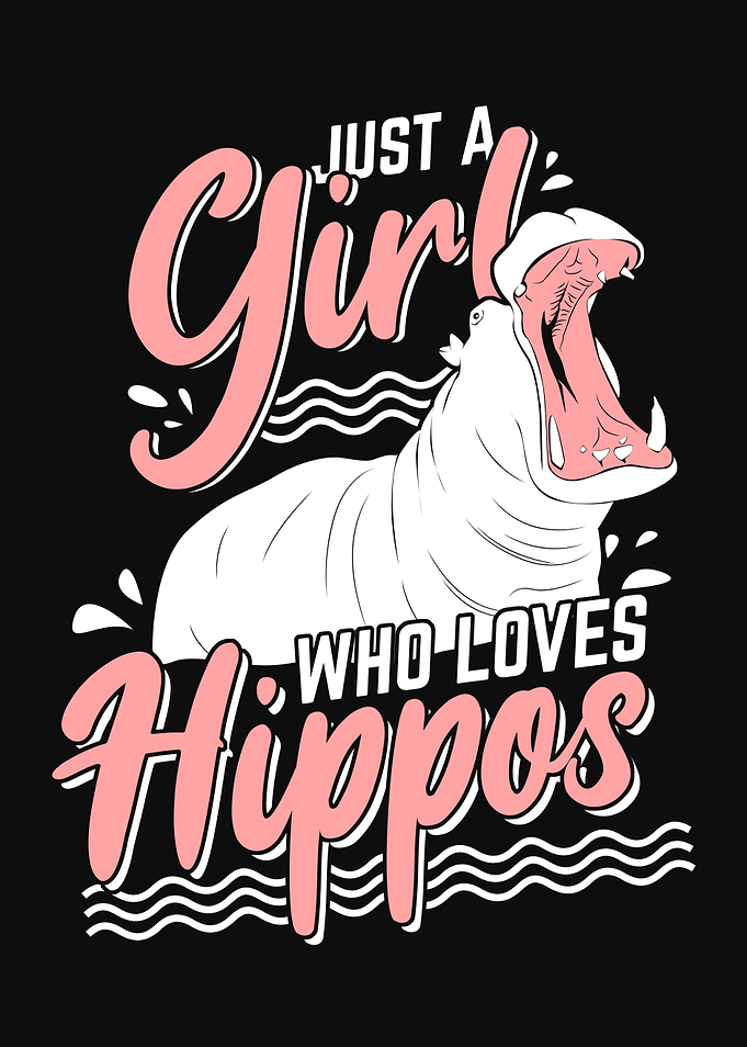Hippo Girl Design