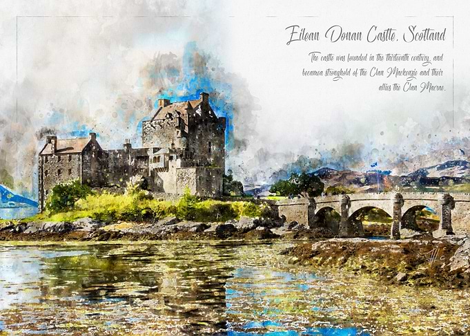 Eilean Donan Castle Water