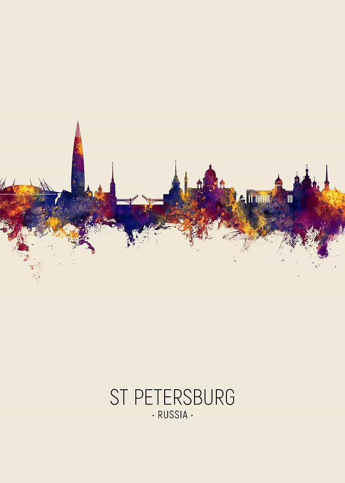 St Petersburg Skyline