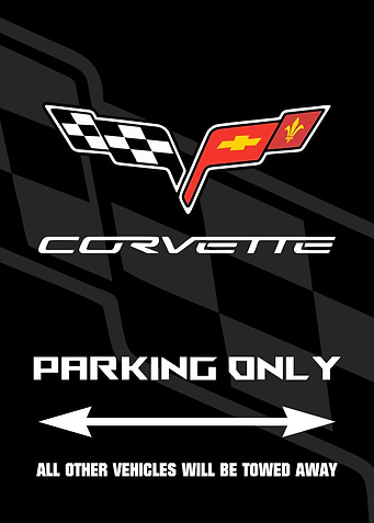 Corvette parking only