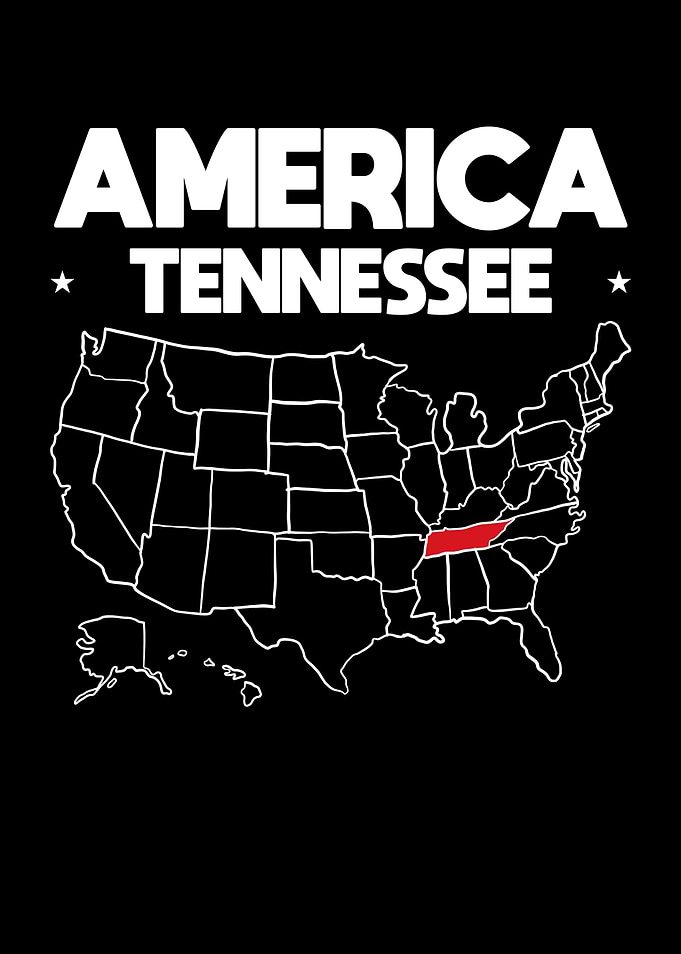 USA gift Tennessee State
