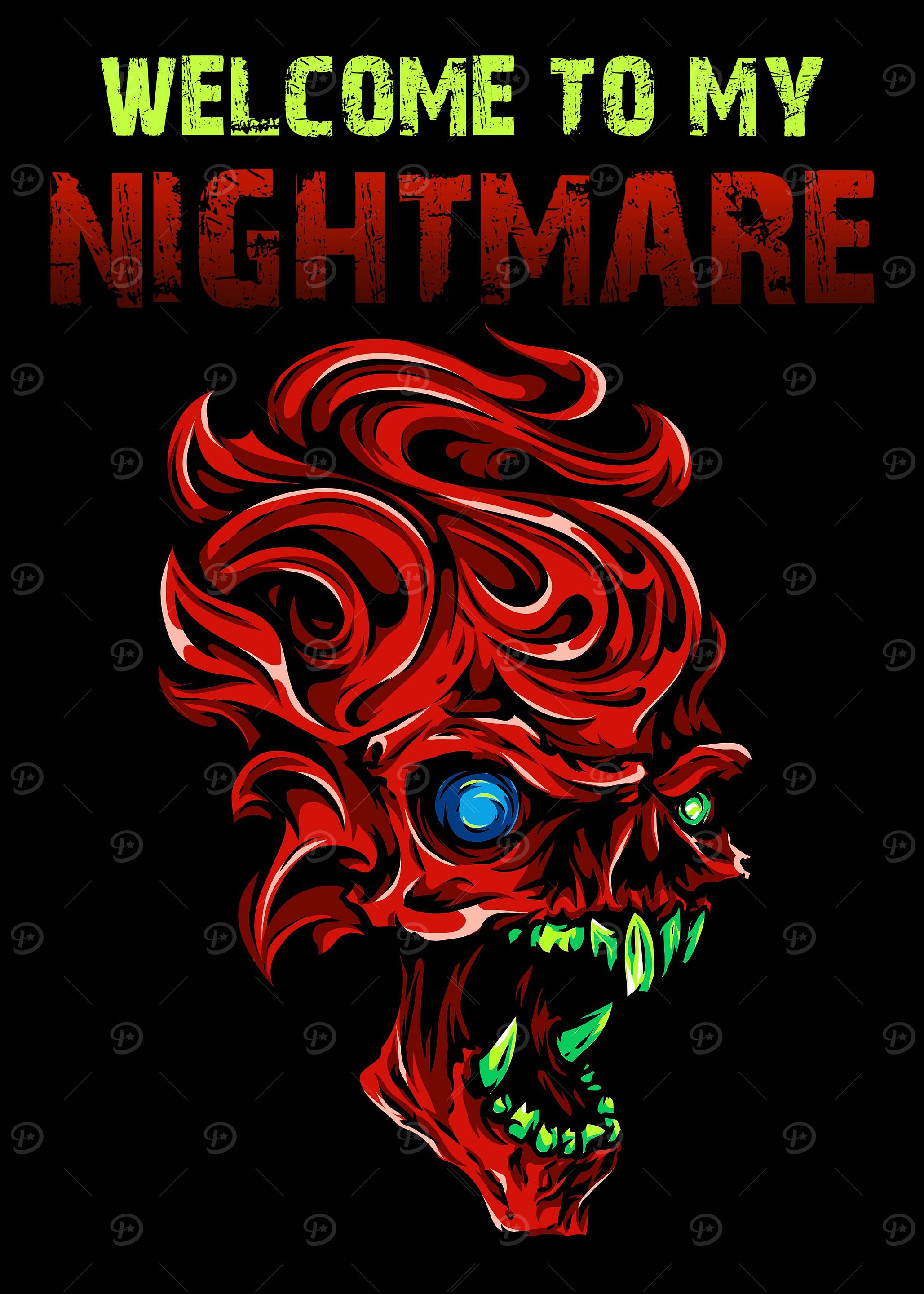 Demon Skull Gothic Devil