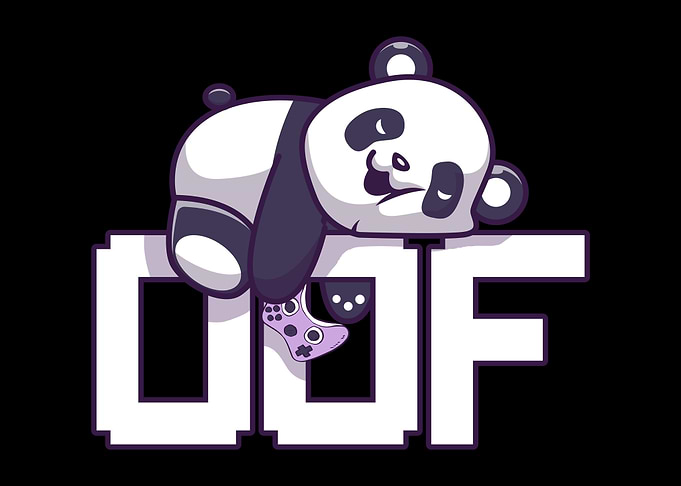 Oof Gamer Meme Panda Gamer