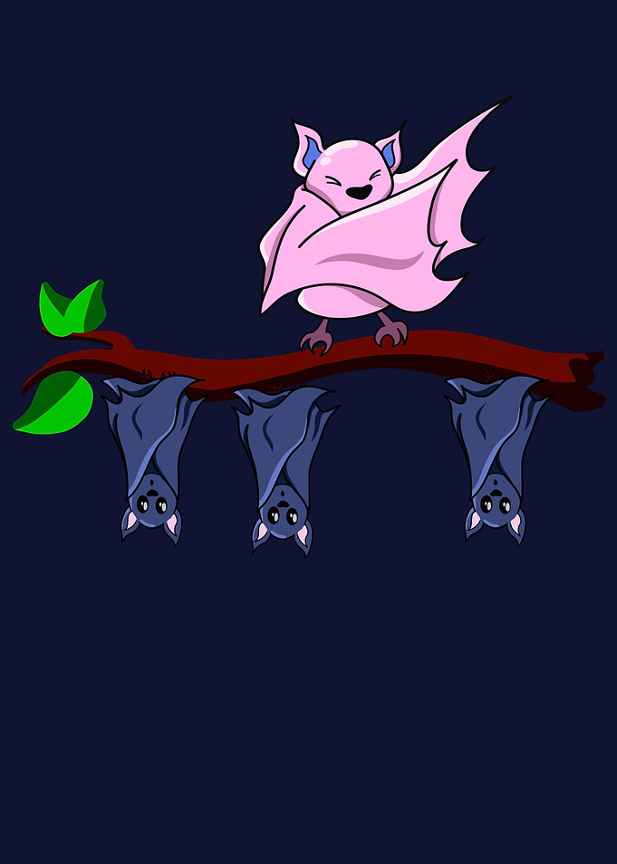 Dabbing Bat Individuality