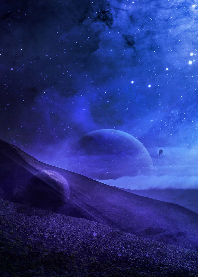 Space Galaxy Planet