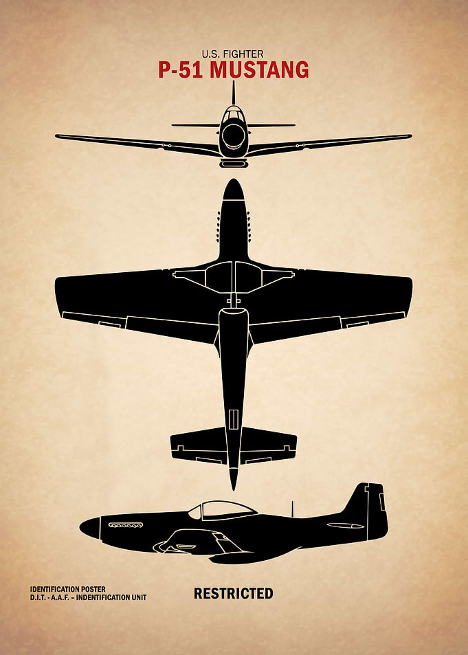 P51 Mustang Identification