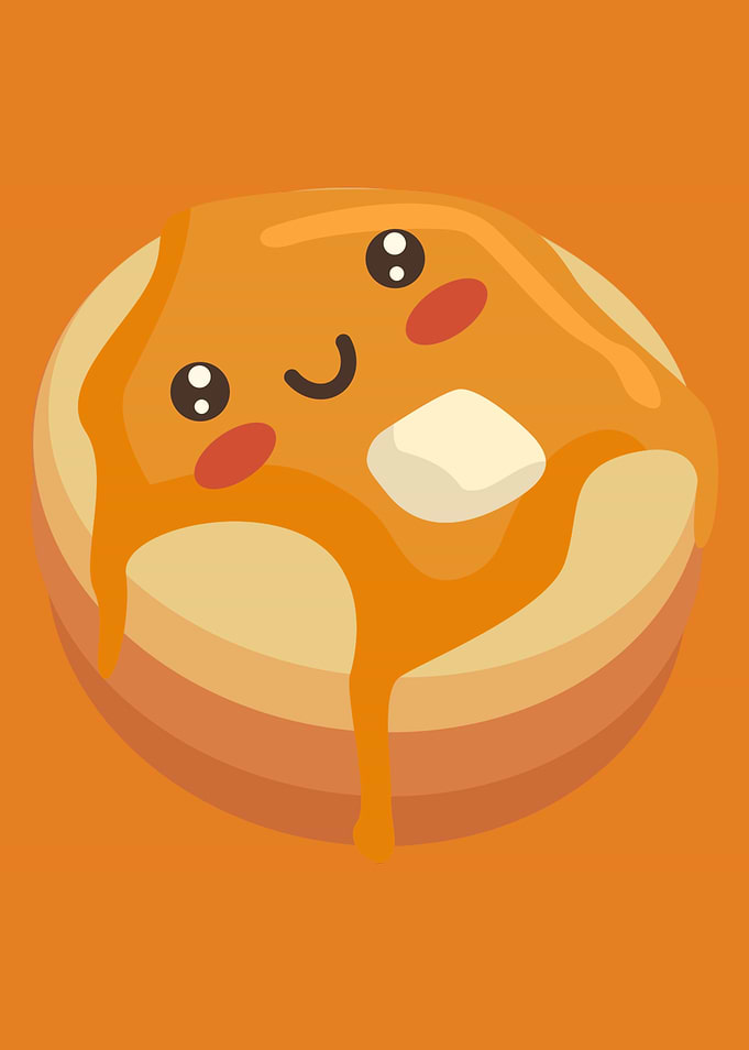 Cute Kawaii Pancakes