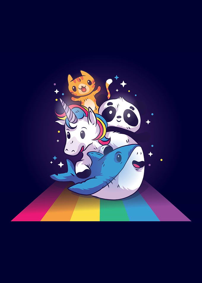 CUTE ANIMALS RIDING