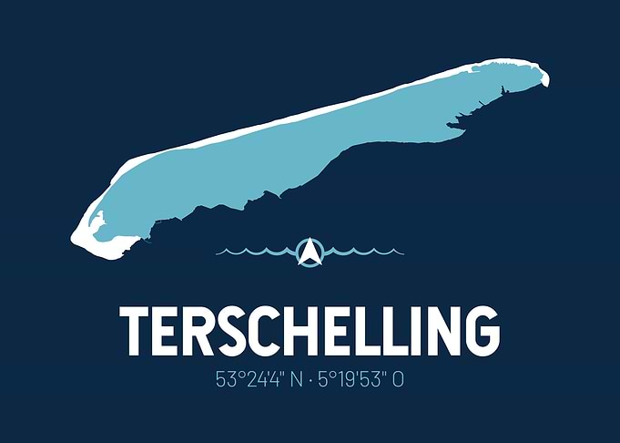Terschelling Map Design