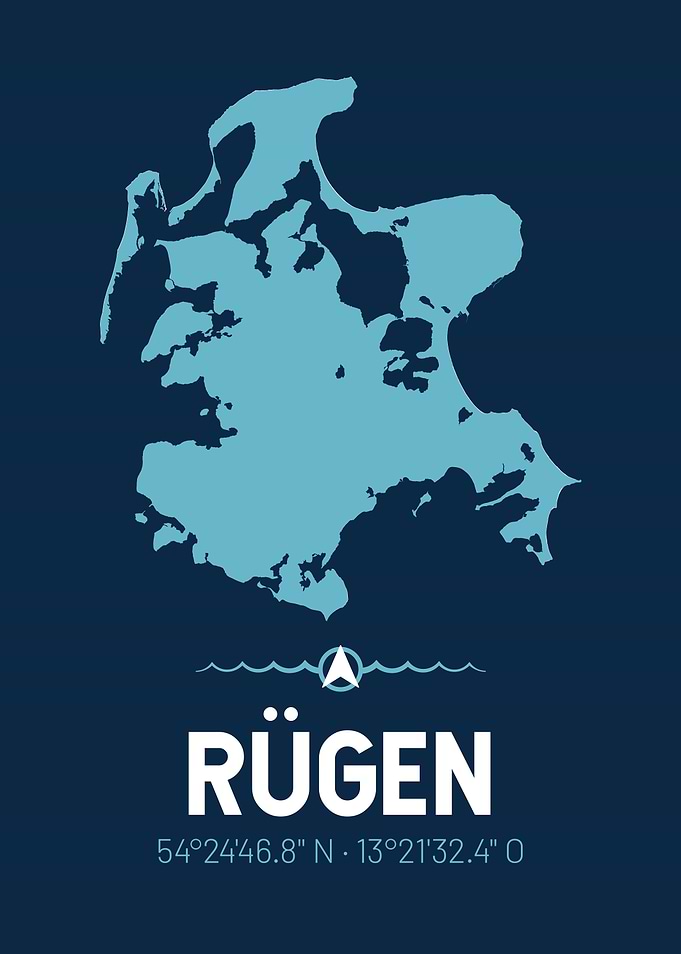 Rugen Map Design