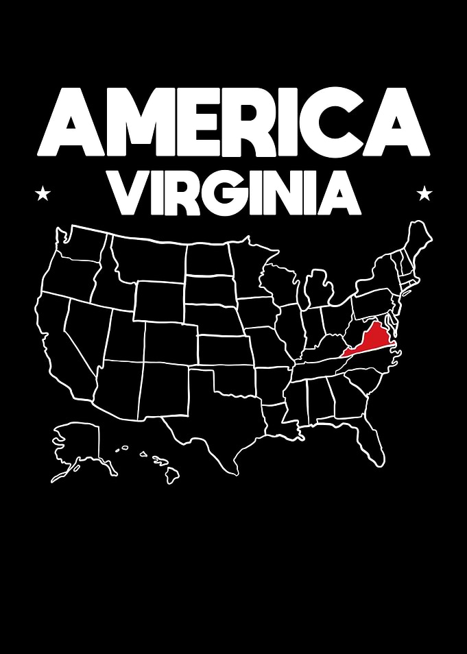 USA gift Virginia State