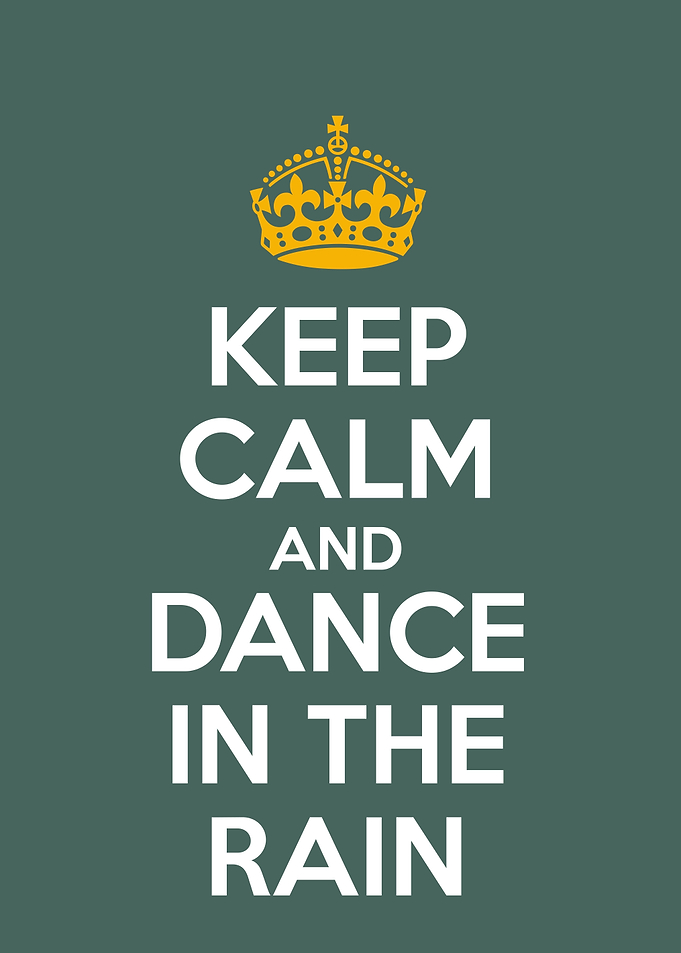 keep calm and dance