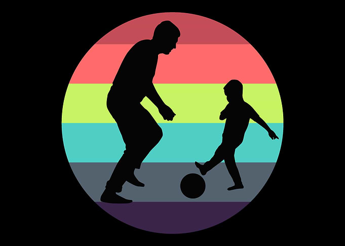 Father Son Soccer Cute S