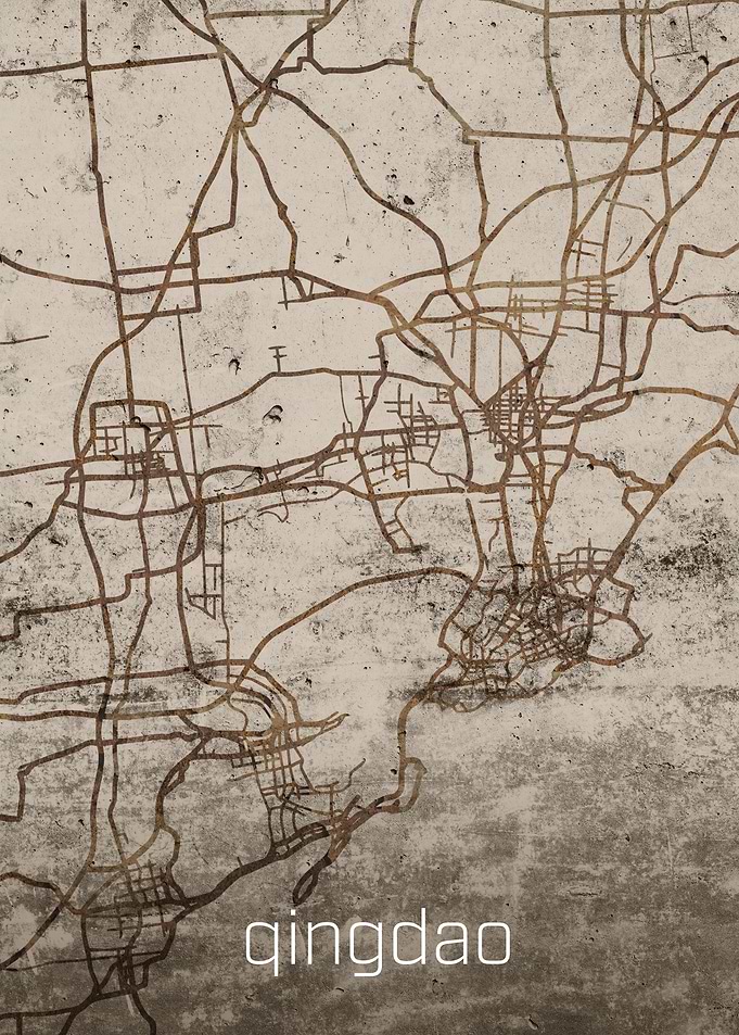 Qingdao Rusty Street Map