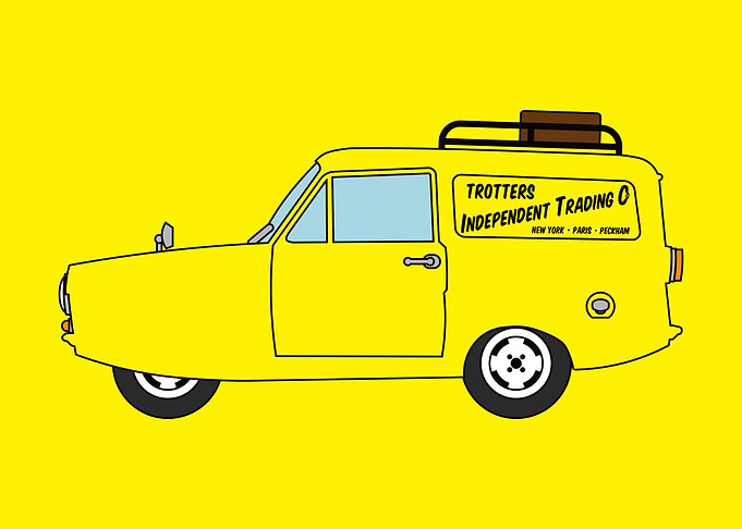Only Fools and Horses van
