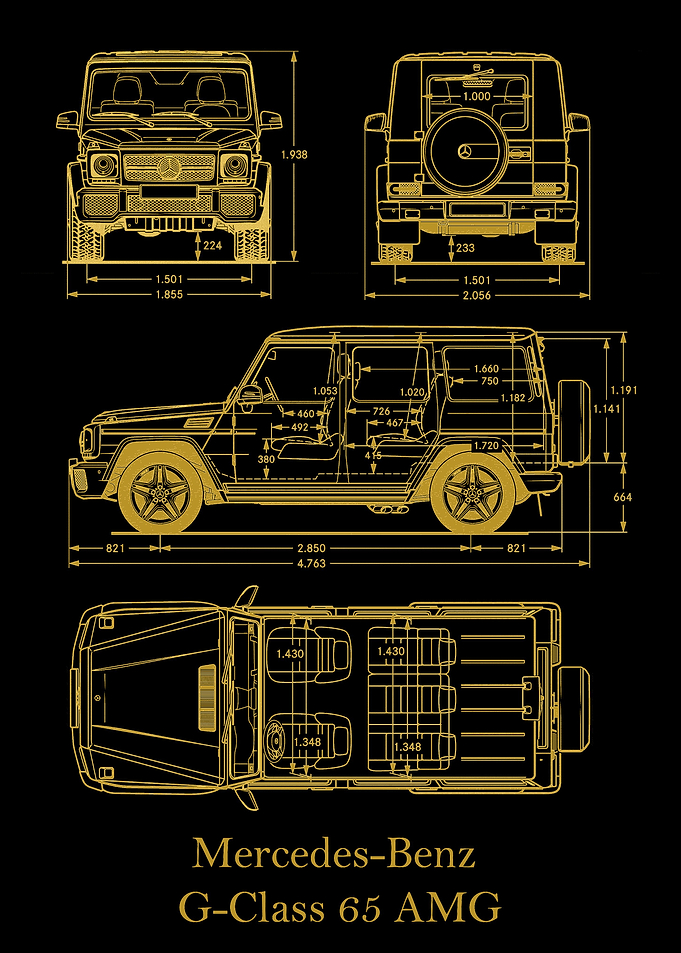Mercedes Benz G Class gold
