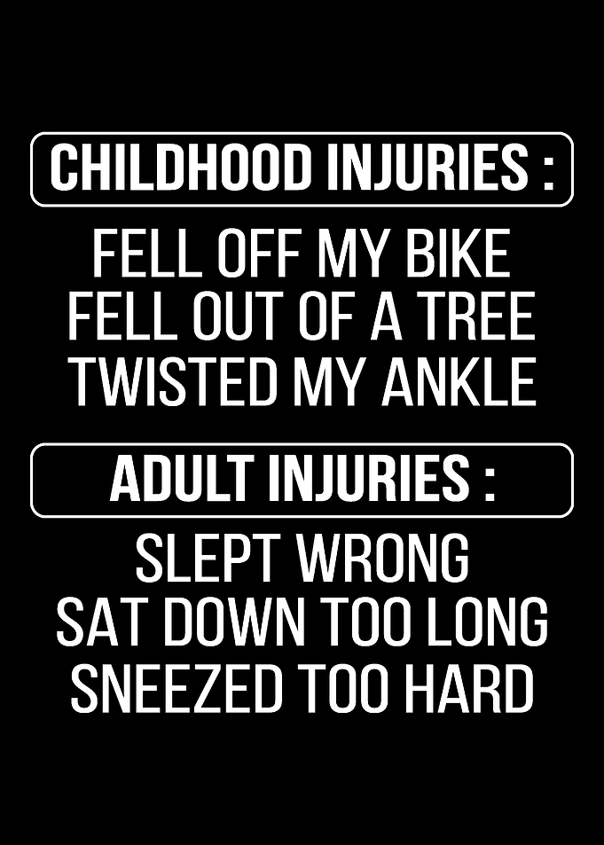 Adult Injuries Old Person