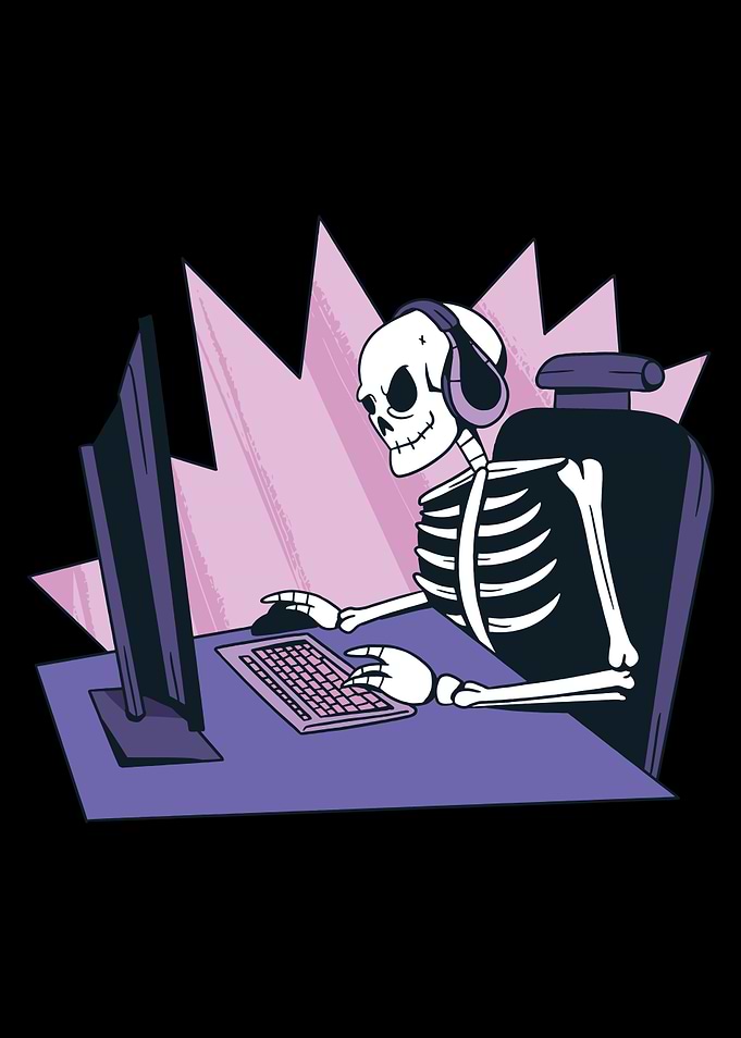 GAMER SKELETON