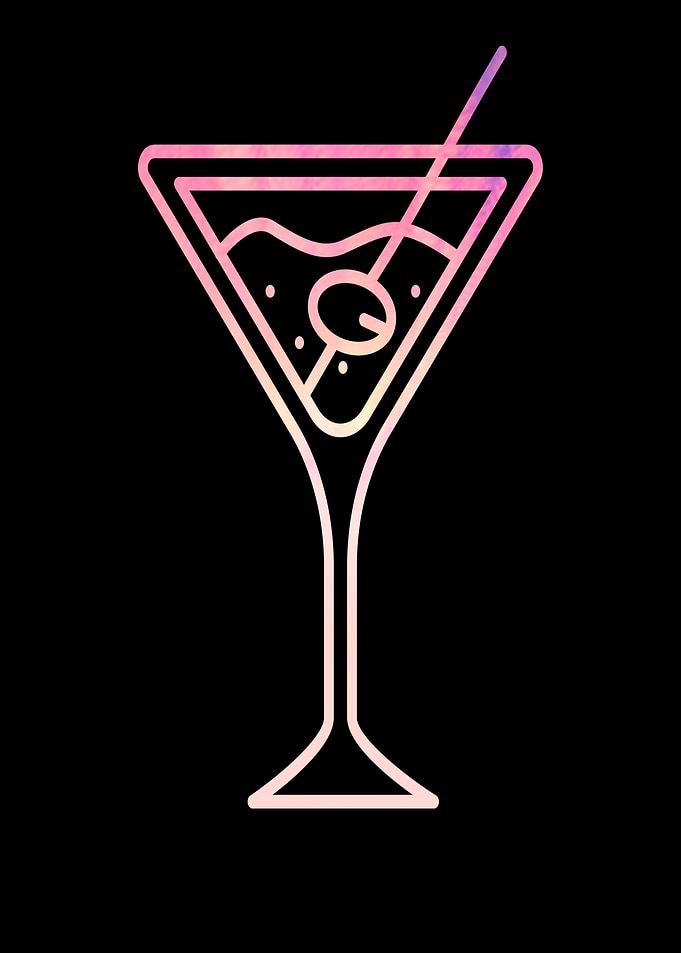 Schnes Cocktail Glas als