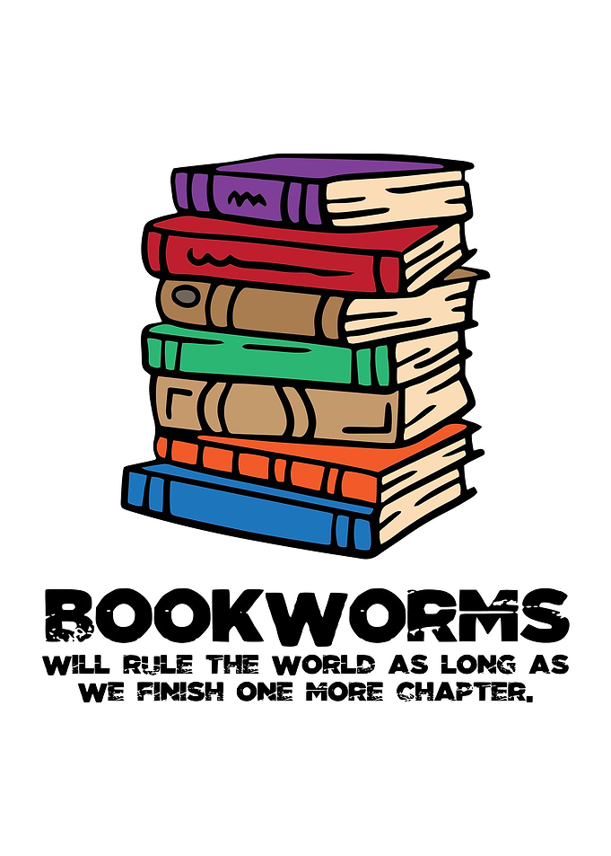 Bookworms Quote Wall Art