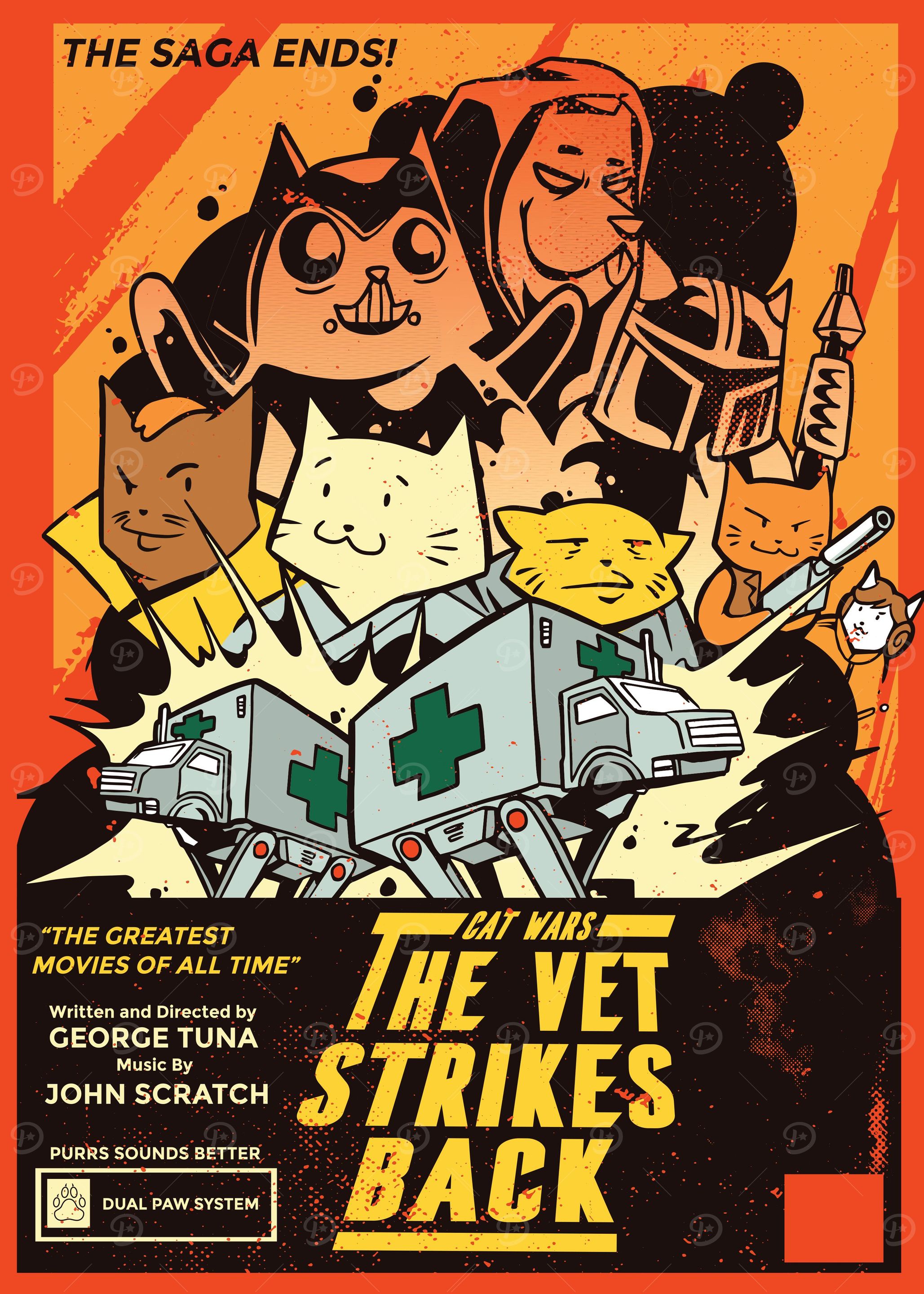 Cat Wars Movie Poster